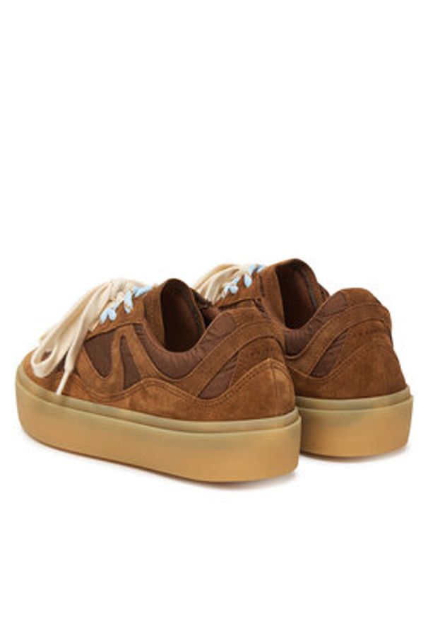 Inuikii Sneakersy Lynn Suede 1001.001.0461 Brązowy. Kolor: brązowy. Materiał: skóra, zamsz