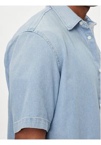 Wrangler Koszula jeansowa 112350184 Niebieski Regular Fit. Kolor: niebieski. Materiał: bawełna