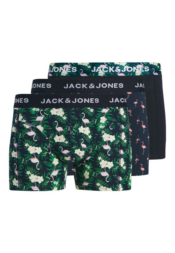 Jack & Jones Komplet bokserek Flamingo 12291169 Czarny. Kolor: czarny. Materiał: bawełna