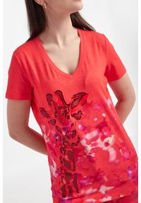 Sportalm - T-shirt damski Sunny SPORTALM. Materiał: bawełna. Wzór: nadruk #5