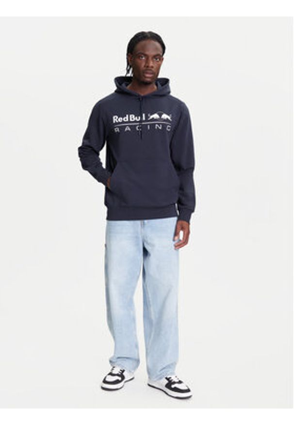 Pepe Jeans Bluza Red Bull Racing Team Logo RM580016 Granatowy Regular Fit. Kolor: niebieski. Materiał: bawełna