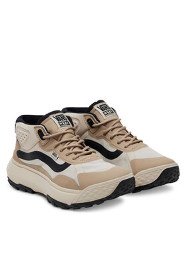 Vans Sneakersy MTE Crosspath Mid VN000CVV0E01 Brązowy. Kolor: brązowy. Materiał: materiał