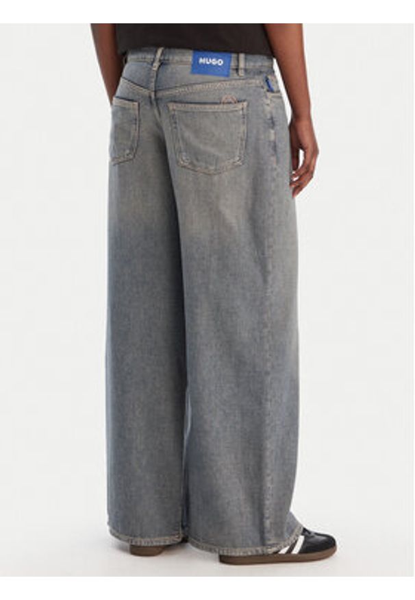 Hugo - HUGO Jeansy Gobana 50554071 Niebieski Regular Fit. Kolor: niebieski