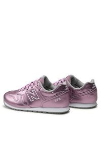 New Balance Sneakersy YC373XB2 Różowy. Kolor: różowy. Materiał: skóra. Model: New Balance 373 #7