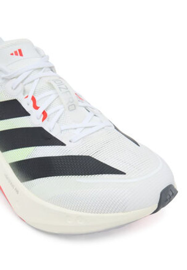 Adidas - adidas Buty do biegania adizero Boston 13 JS4932 Biały. Kolor: biały. Materiał: materiał