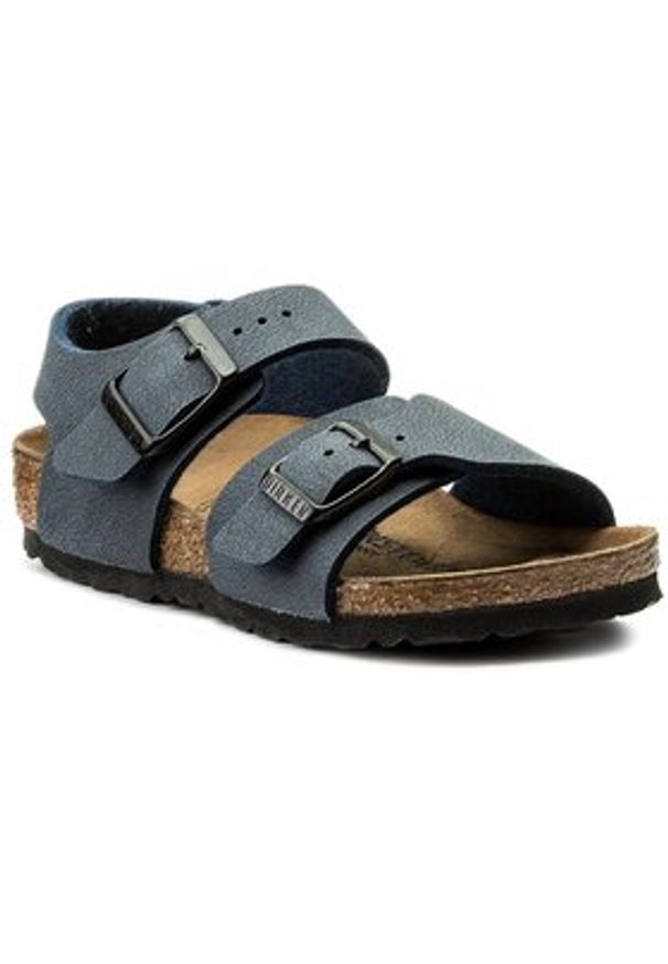 Sandały Birkenstock. Kolor: niebieski