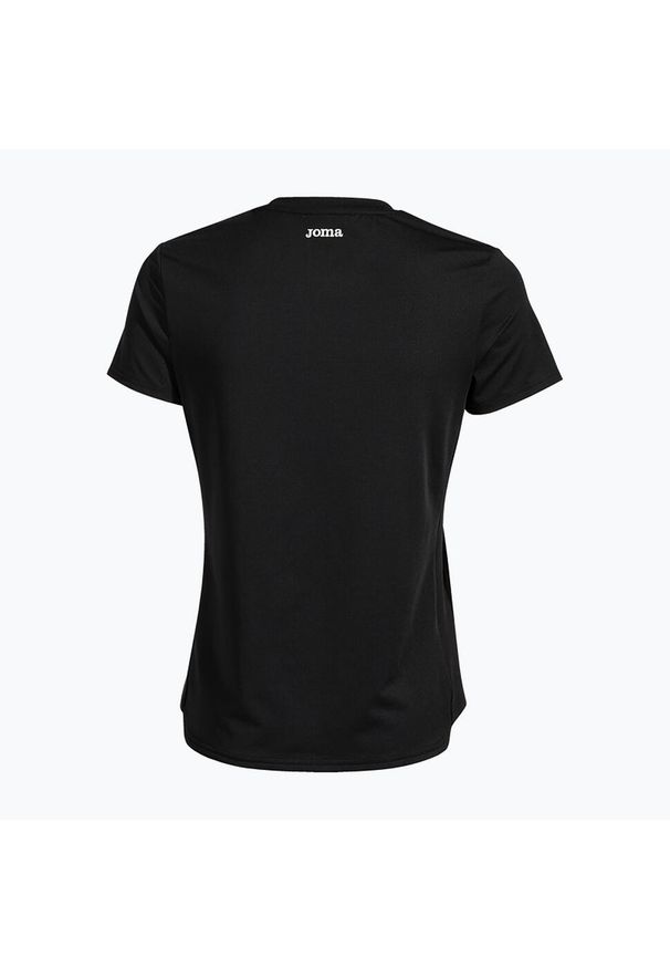 Koszulka tenisowa damska Joma Smash. Kolor: czarny. Sport: tenis