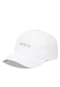 Czapka z daszkiem Guess. Kolor: biały