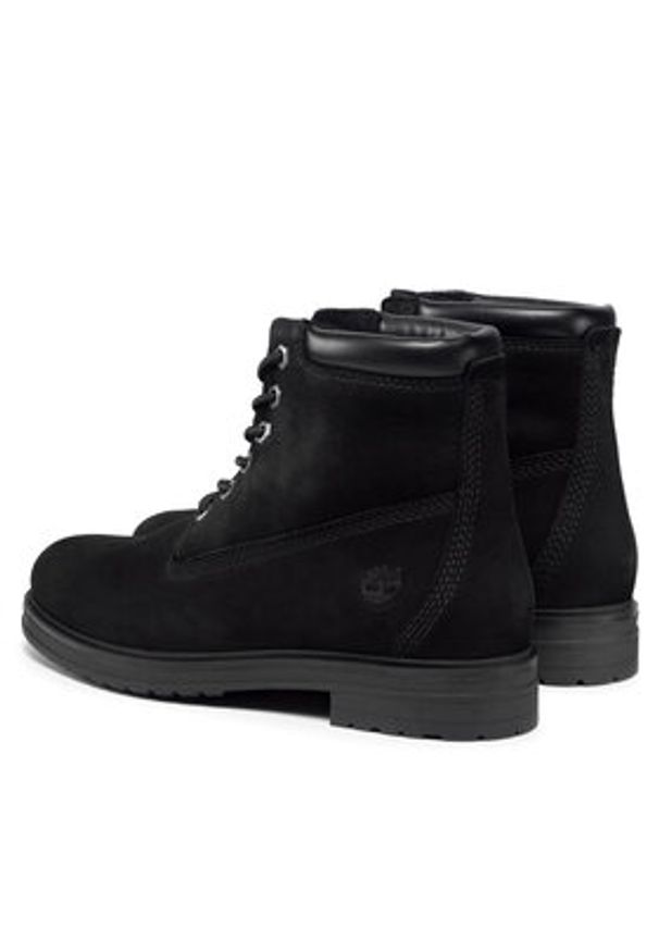 Timberland Botki Hannover Hill TB0A2KSV0011 Czarny. Kolor: czarny. Materiał: skóra, nubuk