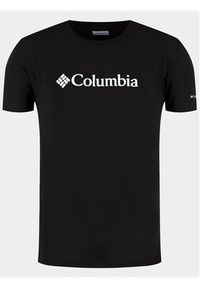 columbia - Columbia T-Shirt CSC Basic Logo EM2180 Czarny Regular Fit. Kolor: czarny. Materiał: bawełna #2