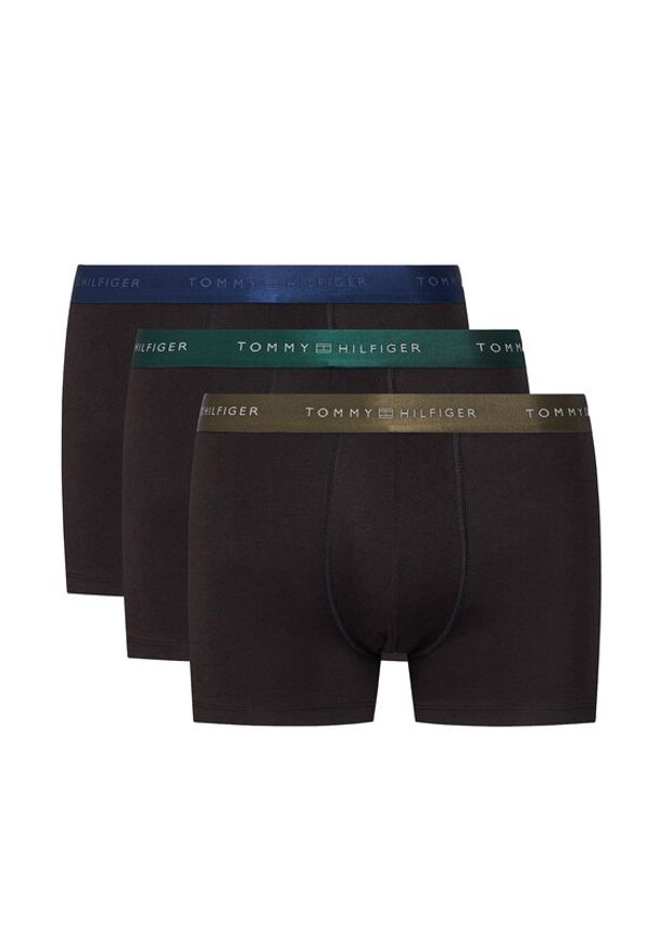 TOMMY HILFIGER - Tommy Hilfiger Komplet 3 par bokserek UM0UM03411 Czarny. Kolor: czarny. Materiał: bawełna