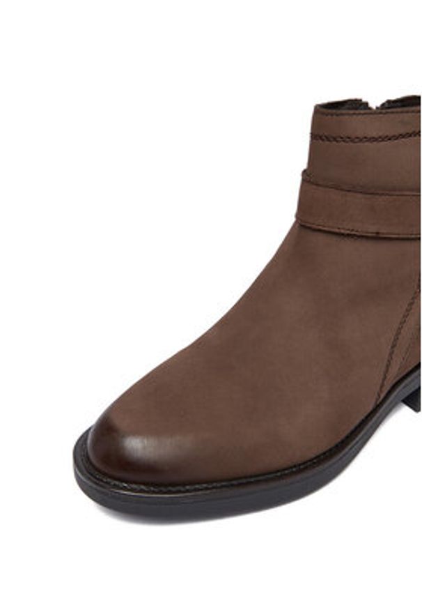 Lasocki Botki CEO-WI23-JIA-03 Brązowy. Kolor: brązowy. Materiał: skóra, nubuk