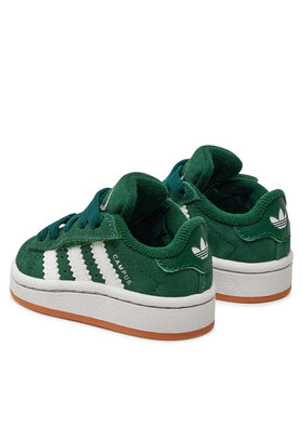 Adidas - adidas Sneakersy Campus 00s Cf El I JI4333 Zielony. Kolor: zielony. Materiał: zamsz, skóra. Model: Adidas Campus