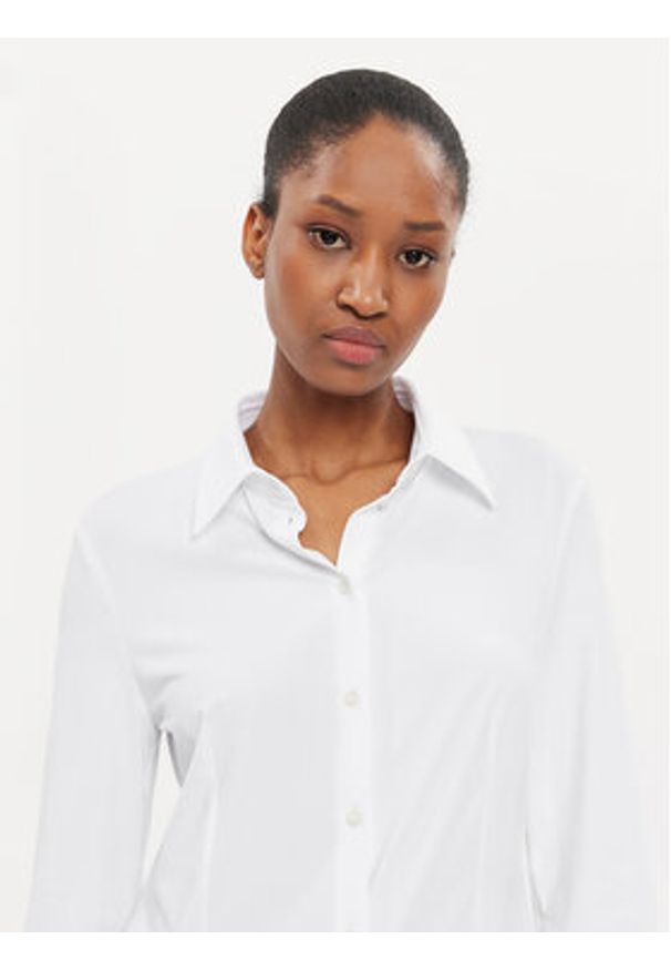 BOSS - Boss Koszula Boanna 50518181 Biały Extra Slim Fit. Kolor: biały. Materiał: syntetyk