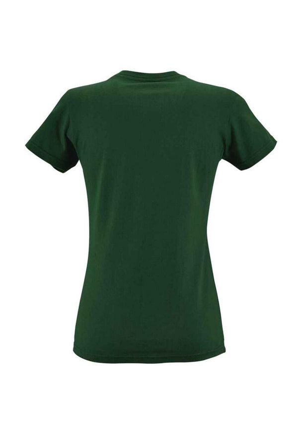 SOL'S - Koszulka Imperial Dla Kobiet. Kolor: zielony. Sport: turystyka piesza