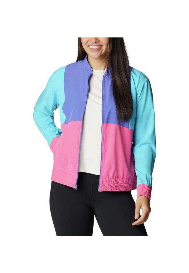 columbia - Columbia Kurtka Hike 2033562656. Kolor: niebieski. Sport: turystyka piesza