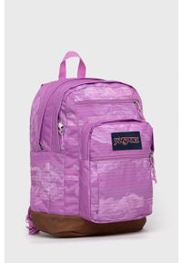 JanSport - Jansport plecak kolor różowy duży wzorzysty. Kolor: różowy. Materiał: poliester #4