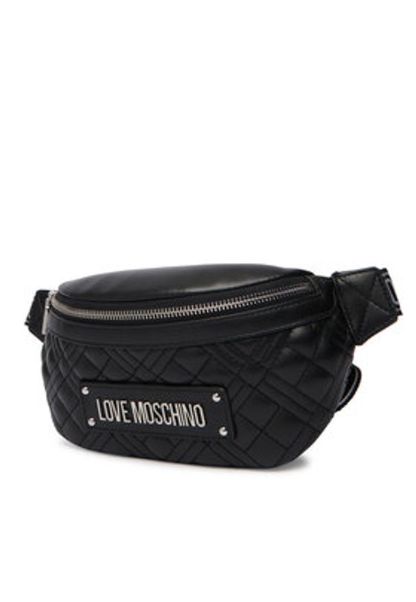 Love Moschino - LOVE MOSCHINO Nerka JC4003PP1OLA000B Czarny. Kolor: czarny. Materiał: skóra