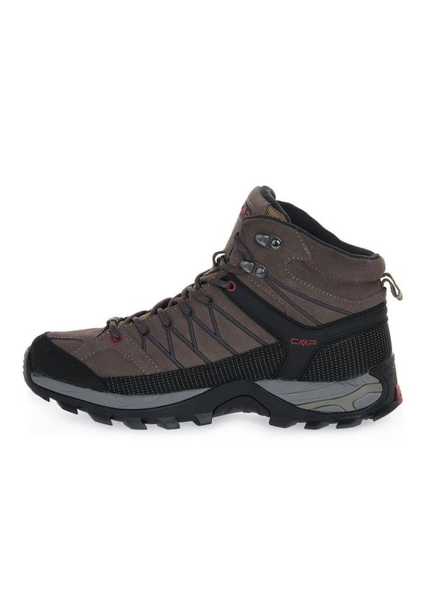 Buty trekkingowe CMP Rigel Waterproof. Kolor: wielokolorowy, czarny, brązowy. Materiał: syntetyk. Sport: turystyka piesza