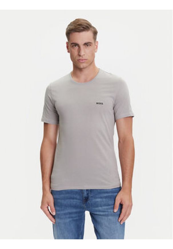 BOSS Komplet t-shirtów 50532468 Kolorowy Regular Fit. Materiał: bawełna. Wzór: kolorowy