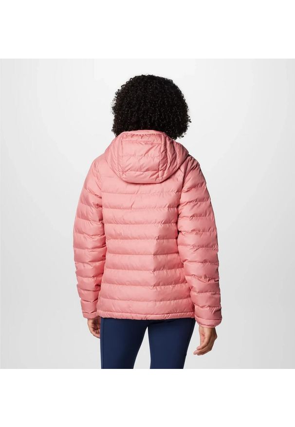 columbia - Kurtka ocieplana damska Columbia Powder Lite II Hooded Jacket. Kolor: różowy. Materiał: puch