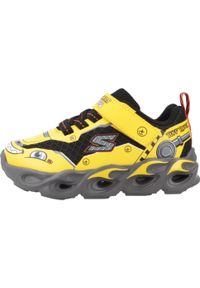 skechers - Tenisówki Skechers Model Thermo-flash - Truck Kolor żółty. Kolor: żółty. Materiał: syntetyk, tkanina. Model: Skechers Sport. Sport: turystyka piesza