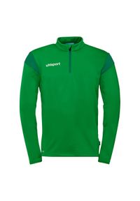 UHLSPORT - Bluza treningowa z zamkiem błyskawicznym 1/4 Uhlsport Squad 27. Typ kołnierza: kołnierzyk stójkowy. Kolor: niebieski, wielokolorowy, zielony. Wzór: kolorowy. Sport: piłka nożna #1