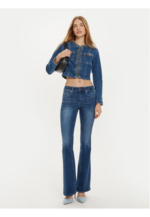 Liu Jo Jeansy UF4020 DS058 Niebieski Regular Fit. Kolor: niebieski