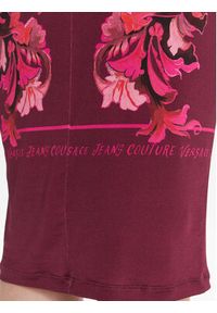 Versace Jeans Couture Sukienka codzienna 79HAO9P0 JS524 Fioletowy Slim Fit. Okazja: na co dzień. Kolor: fioletowy. Materiał: wiskoza. Typ sukienki: proste. Styl: casual #3
