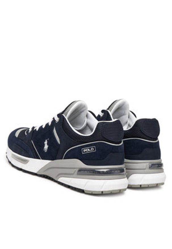 Polo Ralph Lauren Sneakersy Trackstr 250 809944590002 Granatowy. Kolor: niebieski. Materiał: zamsz, skóra