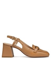 Czółenka Geox. Kolor: beżowy