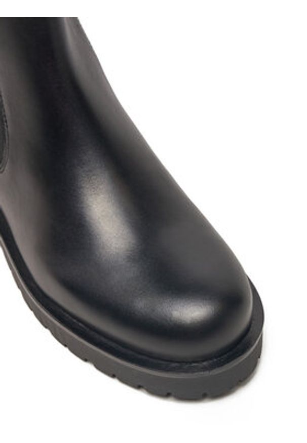 TwinSet - TWINSET Sztyblety 242TGT168 Czarny. Kolor: czarny. Materiał: skóra