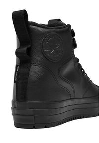 Converse Trampki Chuck Taylor All Star Hiker Boot A13234C Czarny. Kolor: czarny. Materiał: skóra