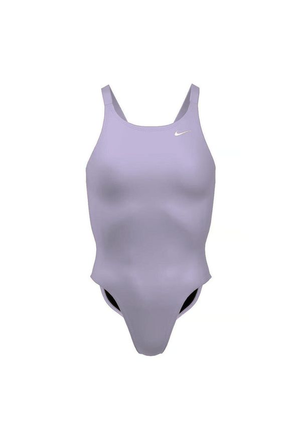 Strój pływacki jednoczęściowy damski Nike Hydrastrong Solid Fastback. Kolor: fioletowy