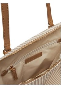 TOMMY HILFIGER - Tommy Hilfiger Torebka Poppy Summer Tote AW0AW17203 Beżowy. Kolor: beżowy #4