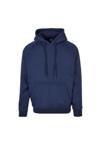 Urban Classics - Męska Bluza Z Kapturem. Typ kołnierza: kaptur. Kolor: niebieski #1