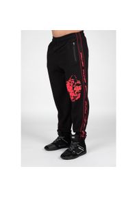 GORILLA WEAR - Spodnie fitness męskie Gorilla Wear Buffalo Old School Workout Pants. Kolor: czerwony, wielokolorowy, czarny. Sport: fitness