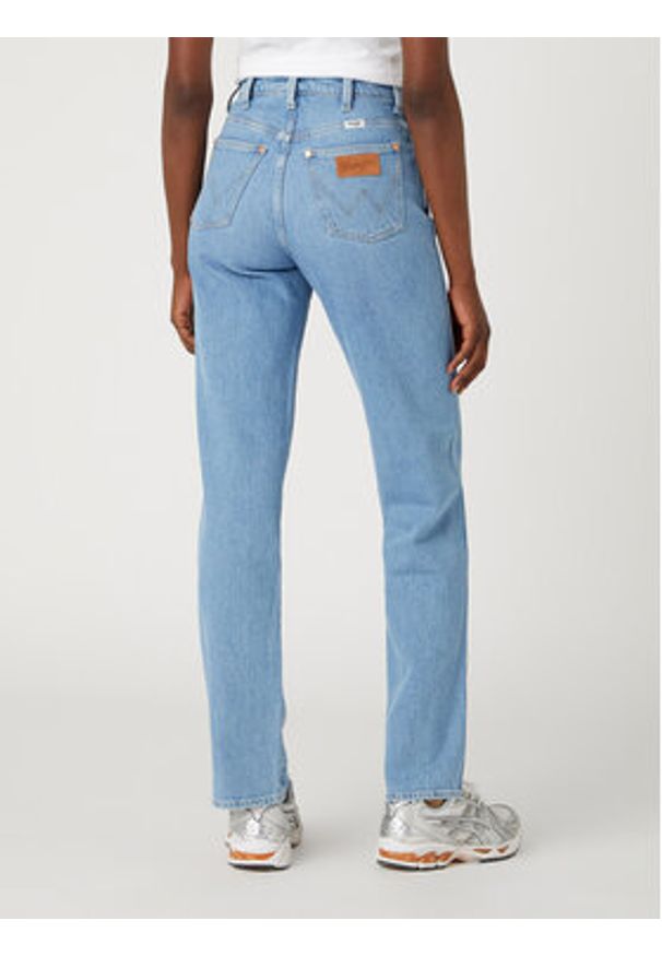 Wrangler Jeansy W27M3833O 112332326 Niebieski Boyfriend Fit. Kolor: niebieski