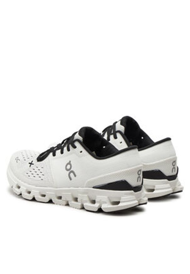 On Buty do biegania Cloud X 4 3WE30070791 Écru. Materiał: materiał