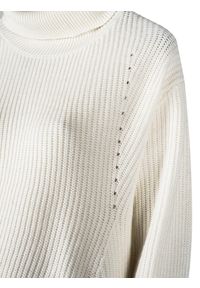 Silvian Heach Sweter | CVA22045LU | Kobieta | Kremowy. Typ kołnierza: golf. Kolor: kremowy. Materiał: poliester, wełna, akryl, nylon, wiskoza. Wzór: ze splotem #3