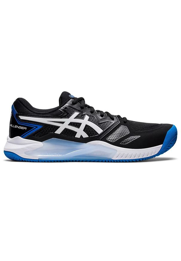 Buty do tenisa Asics Gel-challenger 13 clay. Kolor: czarny, niebieski, wielokolorowy. Sport: tenis