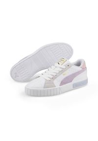 Buty do chodzenia damskie Puma Cali Star Mix. Zapięcie: sznurówki. Kolor: biały, wielokolorowy. Materiał: guma, materiał, syntetyk. Szerokość cholewki: normalna. Sport: turystyka piesza