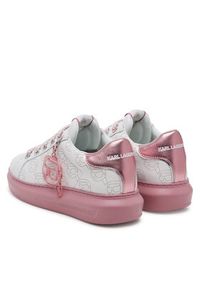 Karl Lagerfeld - KARL LAGERFELD Sneakersy KL62522 Biały. Kolor: biały. Materiał: skóra #4