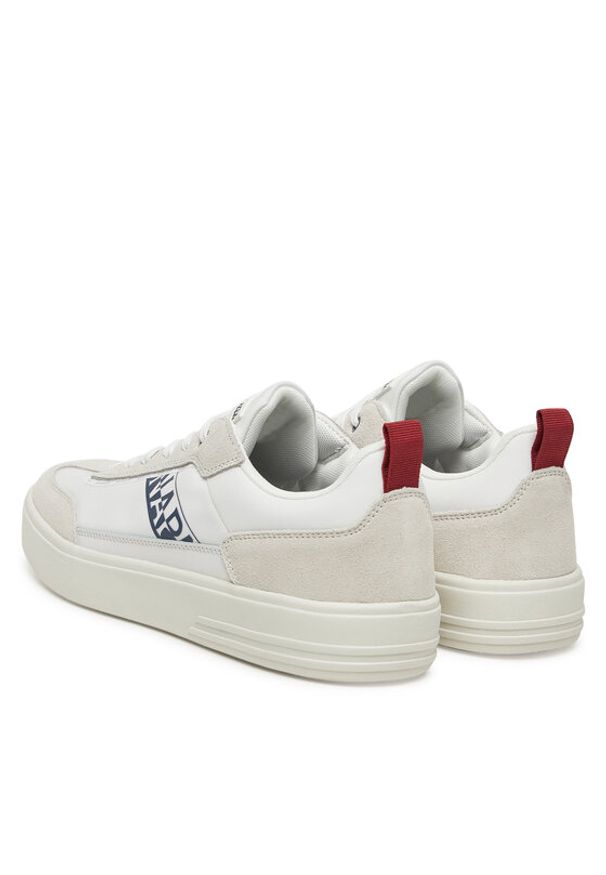 Napapijri Sneakersy Bark NP0A4IQR Biały. Kolor: biały. Materiał: materiał