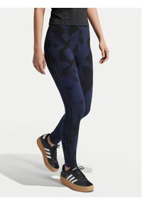 Adidas - adidas Legginsy Future Icons 3-Stripes IW7713 Granatowy Slim Fit. Kolor: niebieski. Materiał: bawełna #5