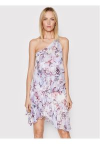 IRO Sukienka koktajlowa Jofrey AQ545 Fioletowy Regular Fit. Kolor: fioletowy. Materiał: wiskoza. Styl: wizytowy #1