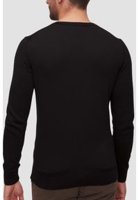 Aeronautica Militare - AERONAUTICA MILITARE Czarny męski sweter Crew Neck, Rozmiar XL. Kolor: czarny #6