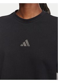 Adidas - adidas T-Shirt Seasonal Essentials Animal Print 3-Stripes KH1550 Czarny Regular Fit. Kolor: czarny. Materiał: bawełna. Wzór: nadruk #2