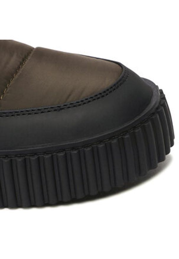 Jenny Fairy Śniegowce H17125Y-1 Khaki. Kolor: brązowy. Materiał: materiał