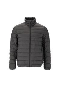 Kurtka puchowa Whistler Edge. Kolor: szary. Materiał: puch. Sport: turystyka piesza #1